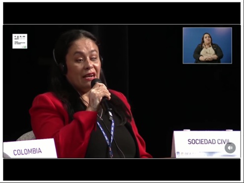 Foto Gladys Diaz OEA